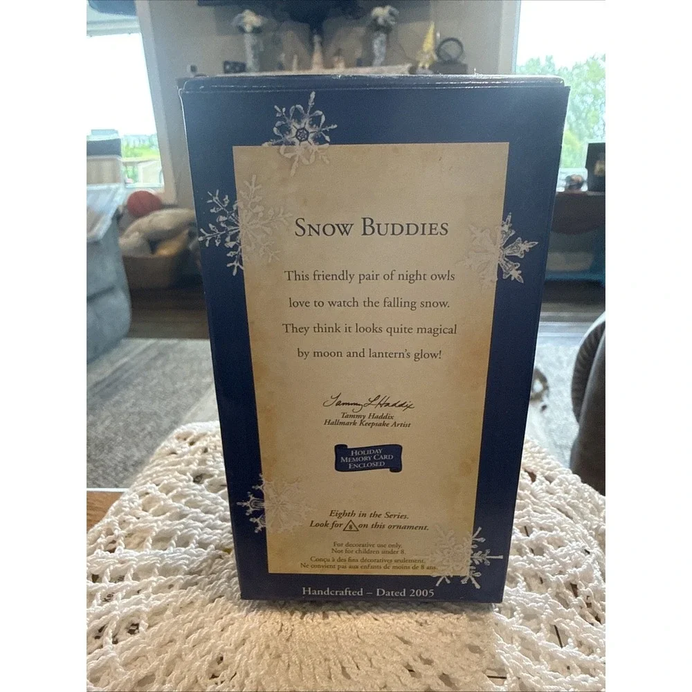 Hallmark Keepsake Ornament 2005 Snow Buddies Repaint With Red 8th In Series NIB